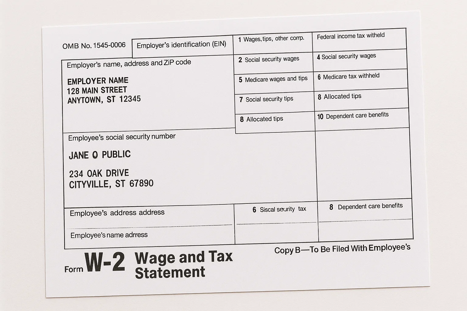 What Is a W-2 Form